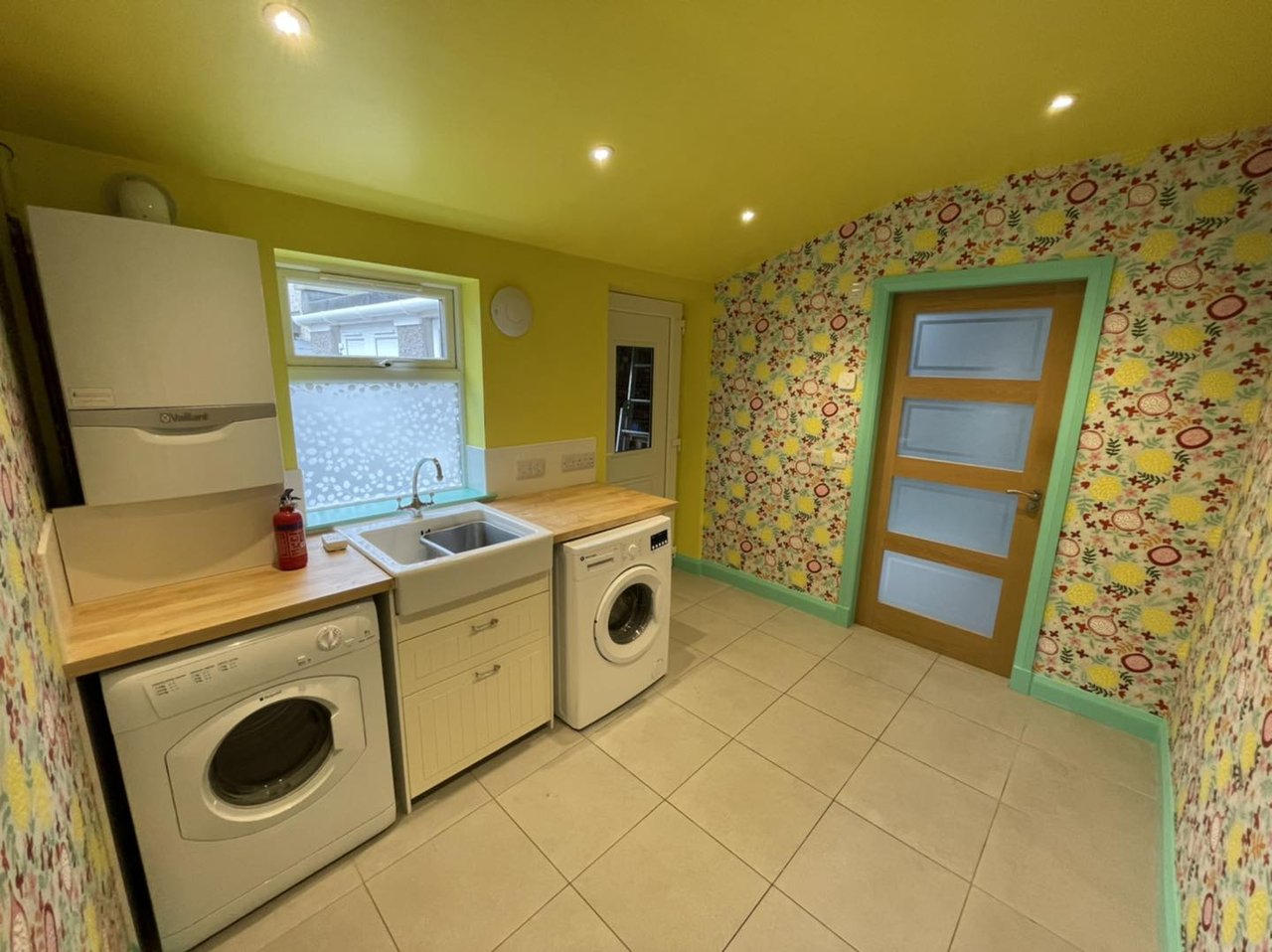 Kitchen after redecorating